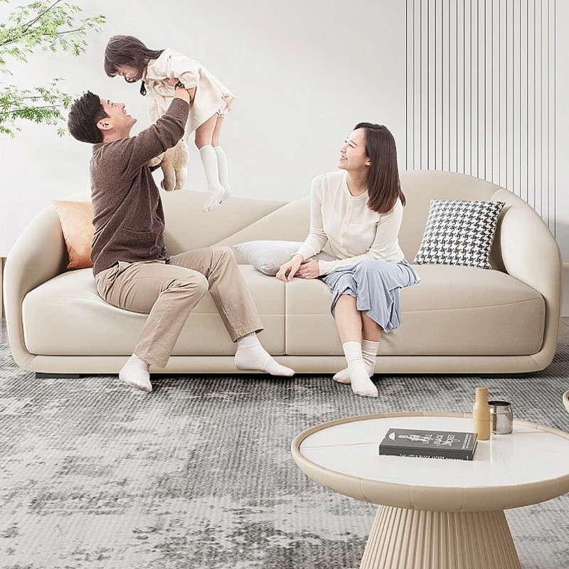 Sofa văng đệm vải nỉ mịn V60
